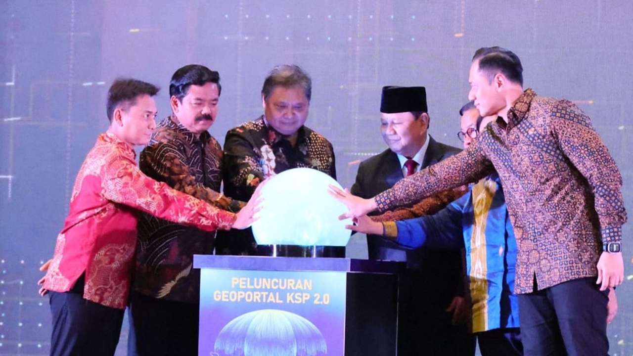 Resmi Diluncurkan Geoportal Satu Peta 2.0, Menteri AHY: Bisa Dorong Investasi