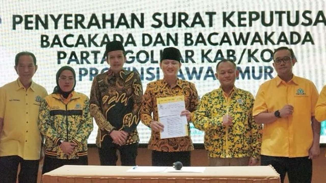 Rekom Golkar Trenggalek Jatuh di Ipin-Syah, Jilid 2 Dukungan Pilkada