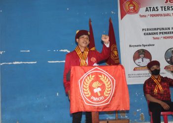 Edis Galingging, Ketua Presidium PMKRI Cabang Pematangsiantar Santo Fransiskus dari Assisi, Selasa (19/4).