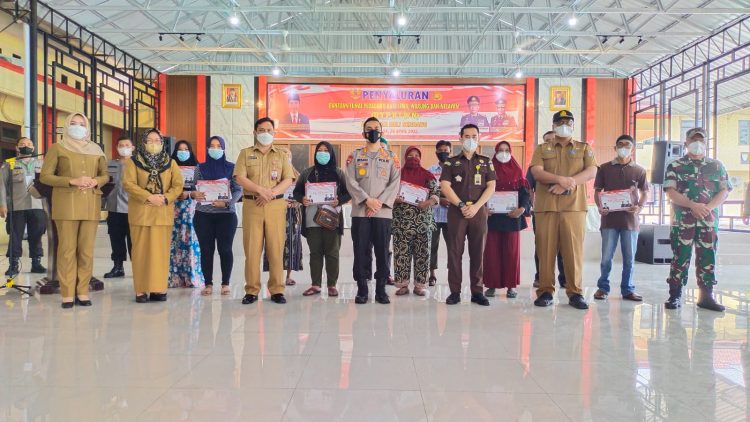 Kapolresta Deliserdang, Kombes. Pol. Irsan Sinuhaji SIK, MH saat launching BTPKLWN, Selasa (26/4).