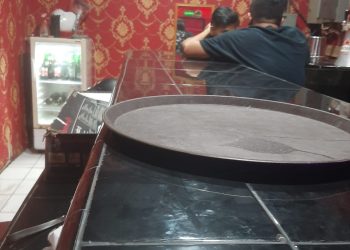 Suasana didalam THM Givenchi, Senin (30/5).