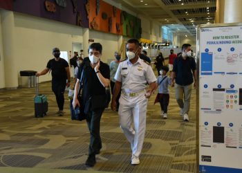 Kedatangan delegasi Jepang, Shigeru Nakabayashi di Bandara I Gusti Ngurah Rai - Bali, Selasa (31/5).