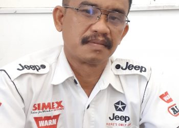 Direktur Eksekutif IP2 Baja Nusantara, Ir. I. Djonggi Napitupulu saat diwawancarai reporter Indigonews, Minggu (19/6).