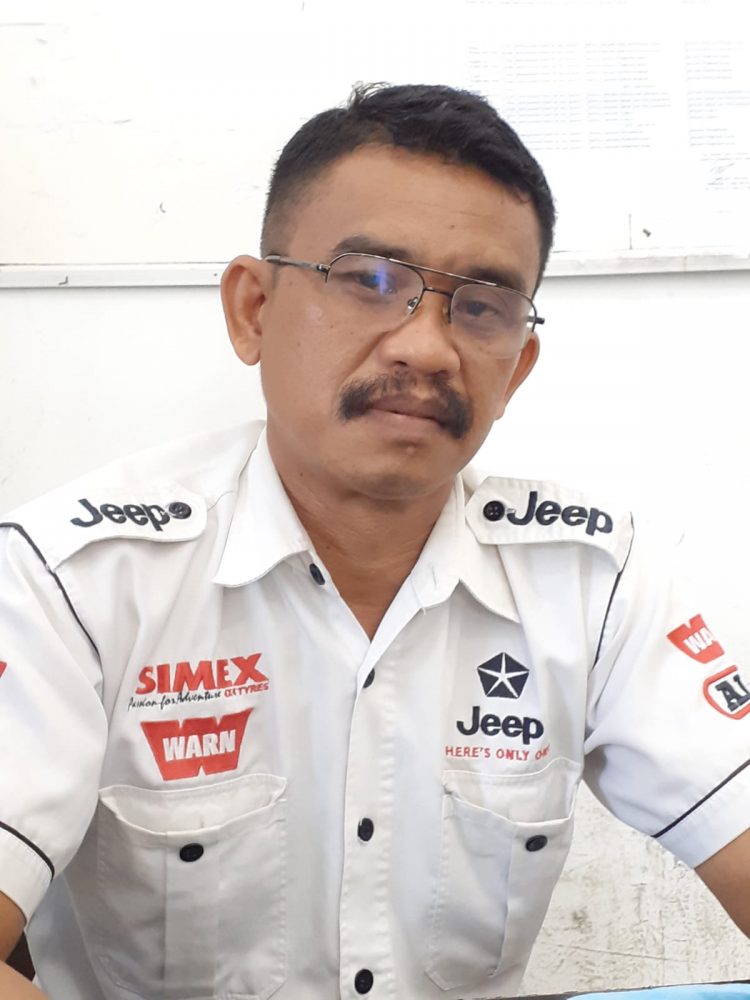 Direktur Eksekutif IP2 Baja Nusantara, Ir. I. Djonggi Napitupulu saat diwawancarai reporter Indigonews, Minggu (19/6).