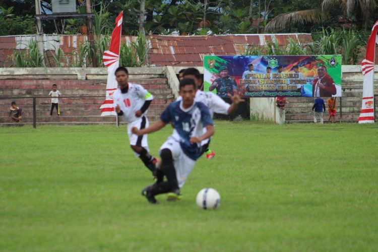Kodim 0108/ Agara saat gelar Liga KASAD CUP, Senin (20/6).