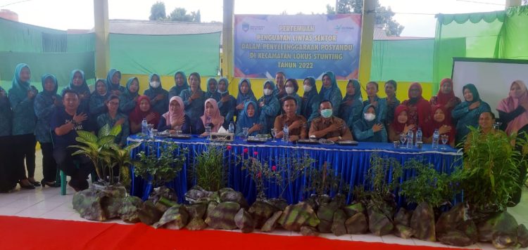 Pemerintah Kabupaten OKU Timur saat gelar bimbingan teknis penanganan dan pengendalian stunting, Selasa (21/6).