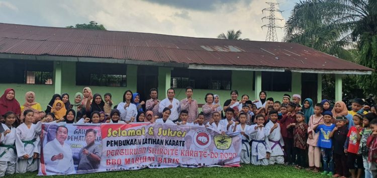 Peresmian Dojo BBQ Siantar Simalungun di Marihat Baris, Kamis (21/7).