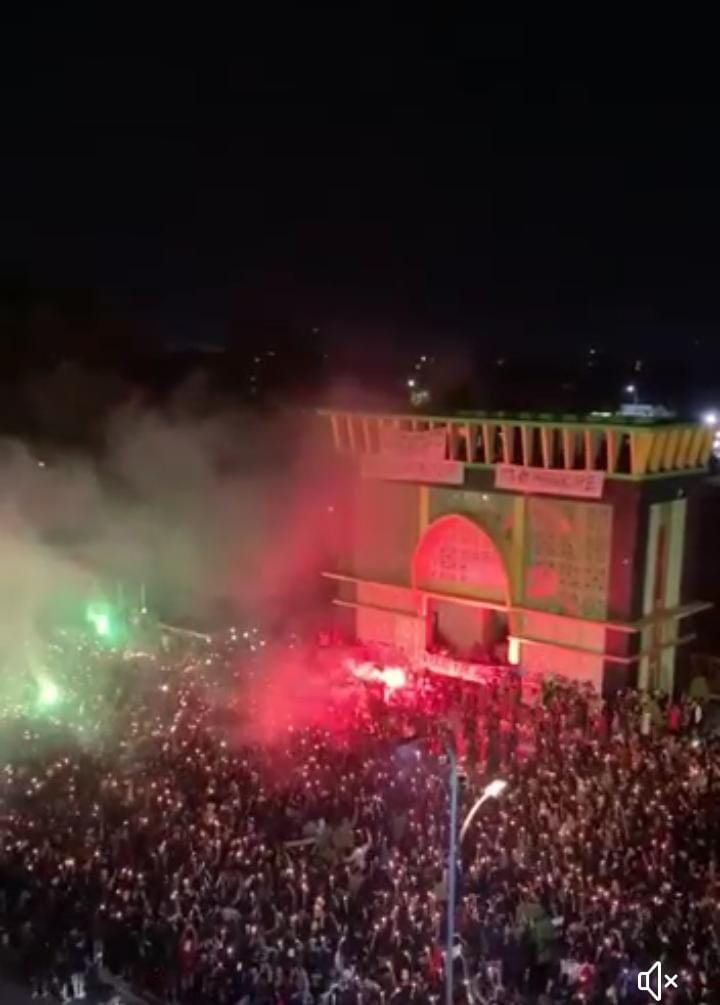 1000 Lilin dan Doa Bersama Warga Pekalongan Untuk korban tragedi Stadion Kanjuruhan, Senin (3/10).