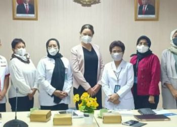 Ditjen HAM saat rapat bersama asosiasi pengacara Amerika Serikat (ABA ROLI), Kamis (27/10).