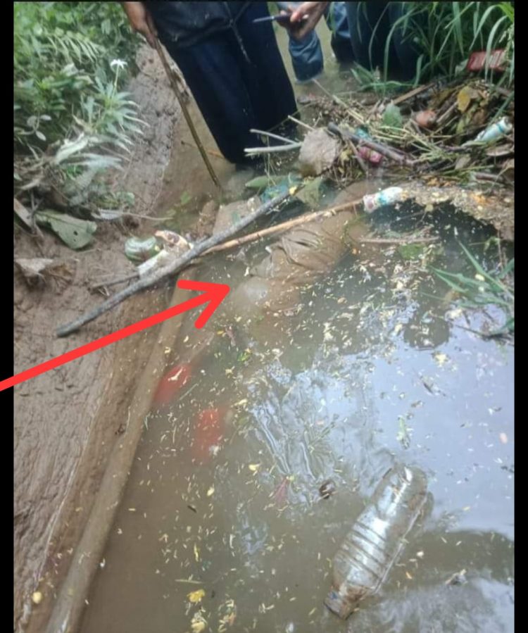 Lokasi penemuan mayat bayi usia 3 tahun, Senin (19/12).