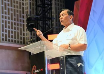 Menteri Koordinator Bidang Kemaritiman dan Investasi Republik Indonesia, Luhut Binsar Pandjaitan, Selasa (20/12).