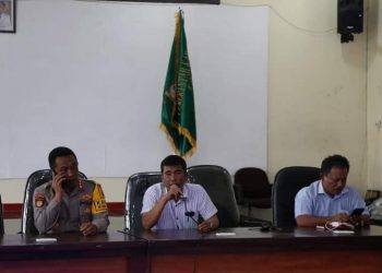 Dit. Pamobvit Poldasu saat paparkan tujuan assement, Sabtu (18/2).