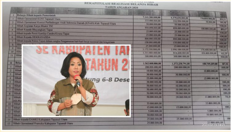 Ketua Dekranasda yang juga Bunda PAUD Taput, Sartika Simamora, Jumat (17/2).