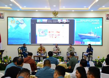 Pushidros al saat giat FGD Jalan Citra 3, Kamis (9/3).