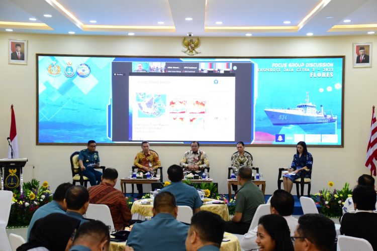 Pushidros al saat giat FGD Jalan Citra 3, Kamis (9/3).