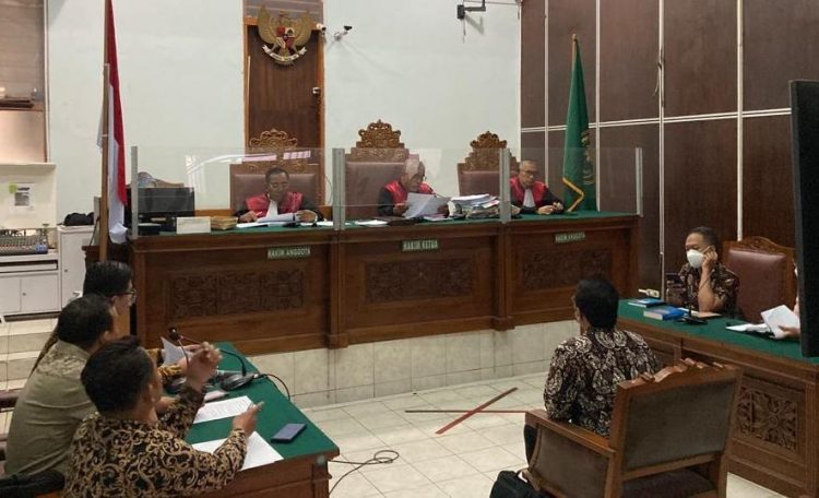 Sidang gugatan di PN Jakarta Selatan, Rabu (29/3).