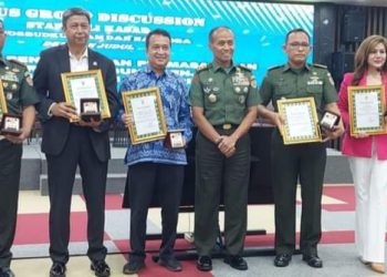 Koordinator Yankomas Wilayah IV, Zuliansyah saat menjadi narasumber pada acara FGD, Rabu (15/3).