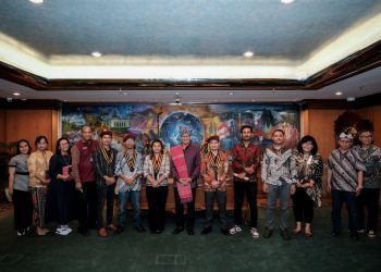 PMKRI saat audiens di Kemenparekraf, Selasa (4/4).