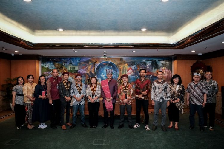 PMKRI saat audiens di Kemenparekraf, Selasa (4/4).