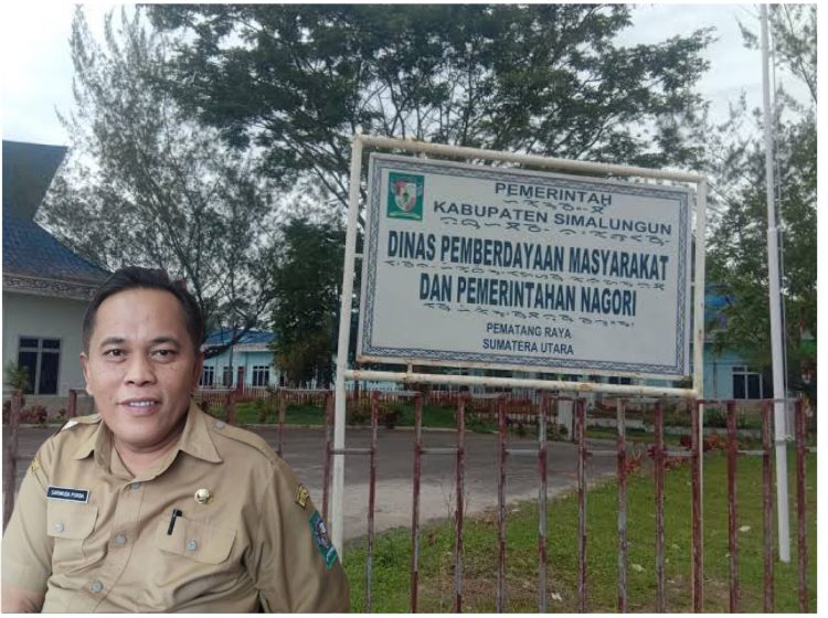 Kadis PMPN Simalungun, Sarimuda Purba. (Int)