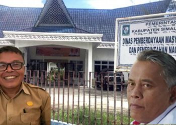 Lamhot Haloho dan Sarimuda Purba, Sabtu (29/4).