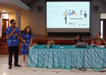 Hoky saat hadiri kegiatan penyuluhan hukum sebagai upaya antisipasitif dan pencegahan KDRT, Sabtu (6/5).