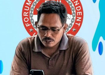 Rohadi, pimpinan redaksi salah satu media online di Kepri yang mendapat ancan dan intimidasi, Senin (12/6).