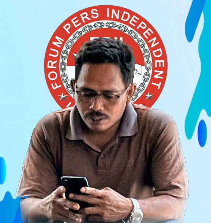 Rohadi, pimpinan redaksi salah satu media online di Kepri yang mendapat ancan dan intimidasi, Senin (12/6).