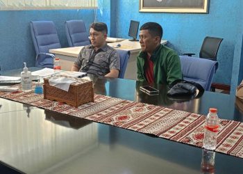 Pihak PT. Wadya Prima Mulia dan PT. Fajar Mas Murni saat pertemuan perdamaian, Rabu (14/6).