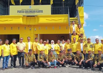 Kader DPD Partai Golkar Dairi, Rabu (14/6).