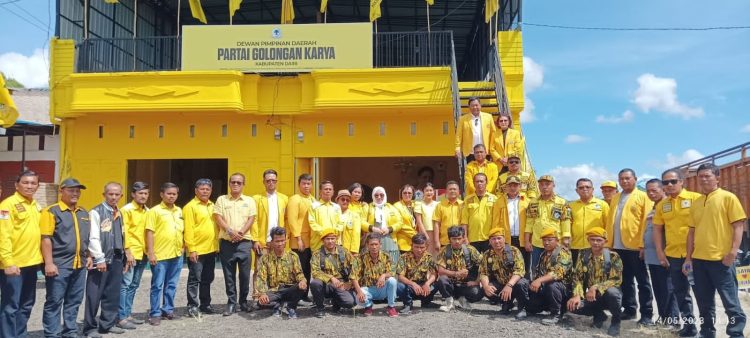 Kader DPD Partai Golkar Dairi, Rabu (14/6).