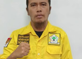 Ketua Umum Dewan Pimpinan Pusat (DPP) Generasi Muda Pakpak Suak Pegagan (Matanari, Lingga, Manik), Jhonny Lingga Bacaleg DPRD Dairi, Sabtu (17/6).