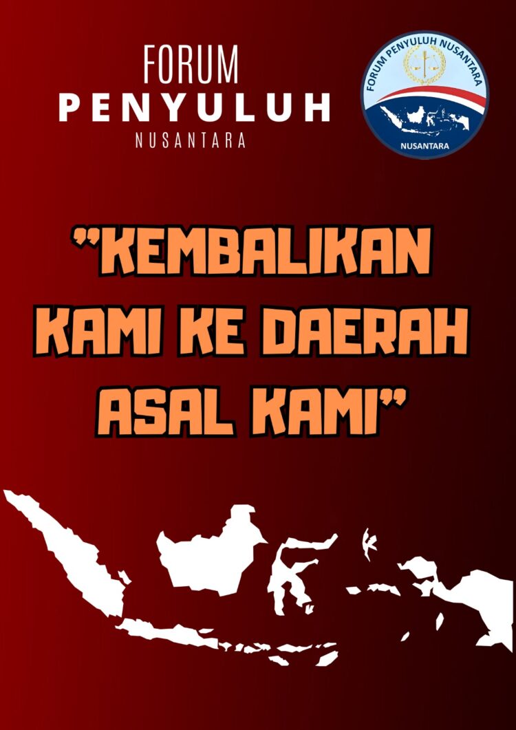Seruan PPPK BKKBN se- Indonesia untuk penempatan sesuai asal Provinsi, Selasa (27/6).