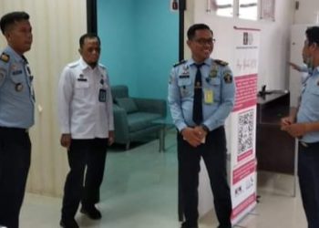 Direktorat Jenderal HAM saat gelar rapat koordinasi dan konsultasi pelanggaran di Kabupaten Mamuju Tengah, Sulawesi Barat, Kamis (15/6).