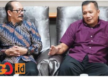 Dirjen HAM, Dhahana bersama Kakanwil KemenkumHAM Aceh, Rabu (28/6).