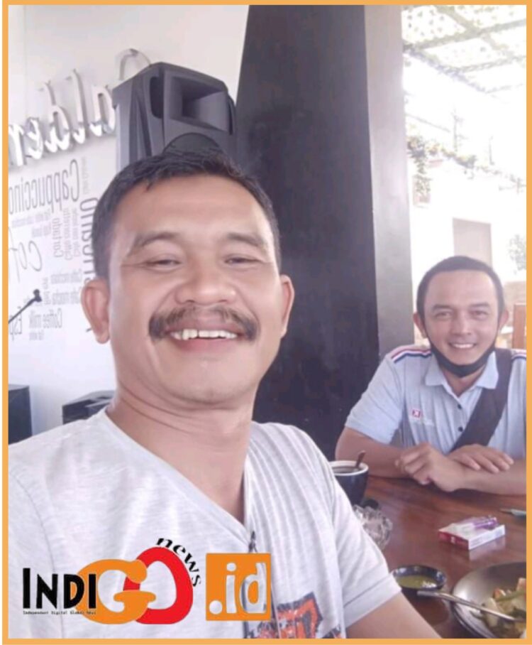 Djonggi Napitupulu, Direktur IP2 Baja Nusantara bersama reporter Indigonews, Senin (31/7).