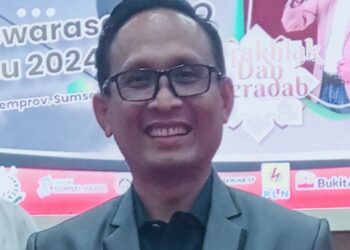 Efran, Ketua Pengurus Wilayah (PW) Ikatan Wartawan Online (IWO) Sumatera Selatan (Sumsel), Rabu (5/7).