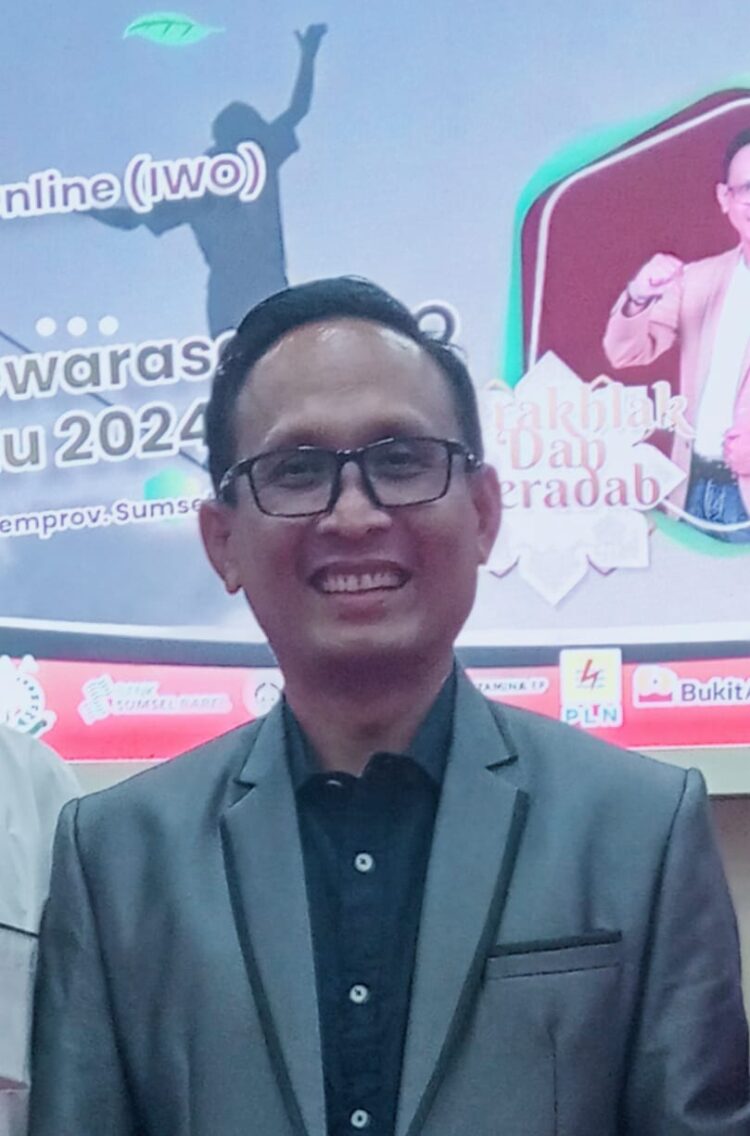 Efran, Ketua Pengurus Wilayah (PW) Ikatan Wartawan Online (IWO) Sumatera Selatan (Sumsel), Rabu (5/7).