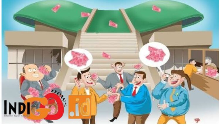 Karikatur anggota DPR RI berebut dana aspirasi, Kamis (6/7).