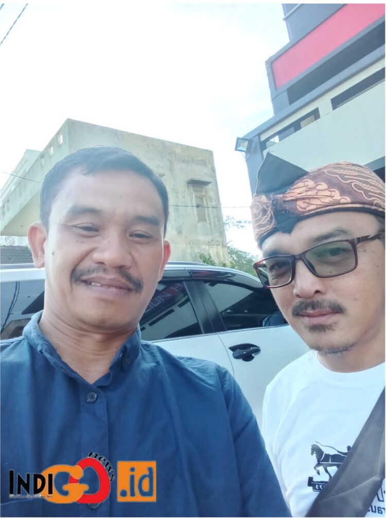 Djonggi Napitupulu, Direktur Eksekutif IP2 Baja Nusantara bersama reporter Indigonews, Selasa (11/7).