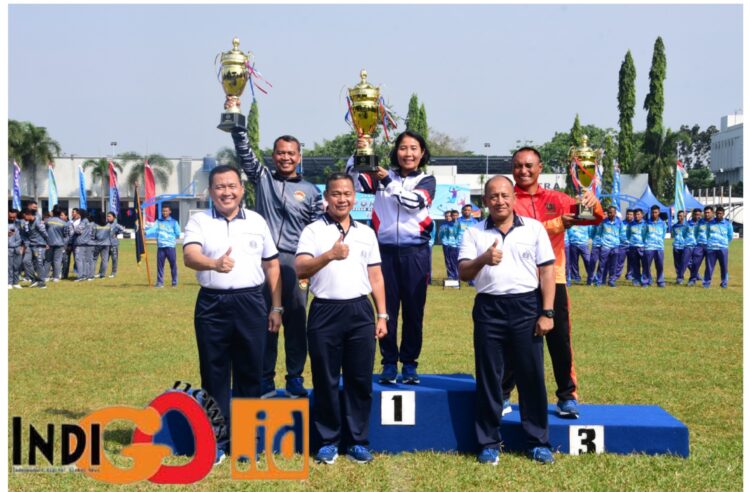 Wadanpushidrosal), Laksamana Muda TNI Budi Purwanto saat tutup resmi Porwilbar TNI AL, Jumat (14/7).