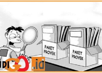 Ilustrasi setoran/ fee proyek di Dinas Pertanian Toba, Selasa (1/8).