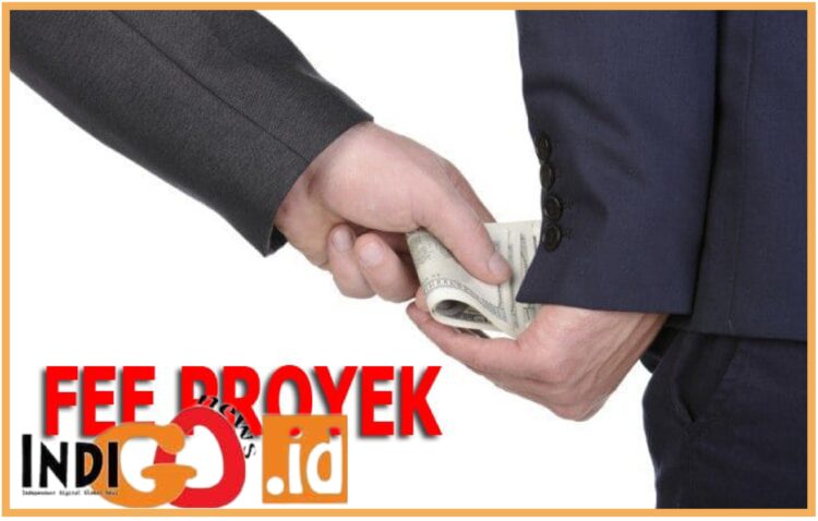 Ilustrasi setoran fee proyek di Pemkab Toba, Rabu (3/8).