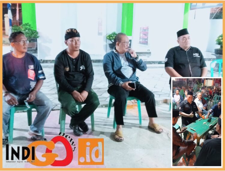 Masyarakat Belitang III dan Belitang Jaya saat ikuti acara lomba gaple, Kamis (3/8).