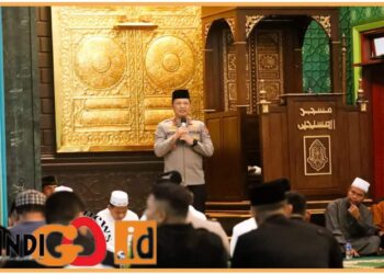 Kapolsu, Irjen. Pol. Agung saat safari subuh, Junat (4/8).