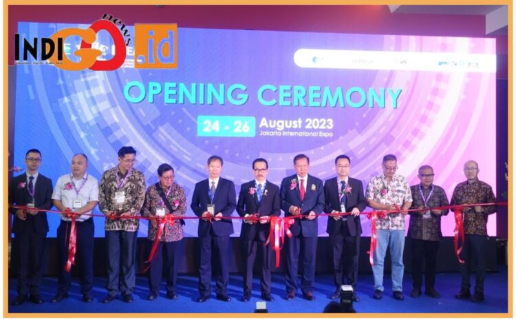 Pembukaan pameran IEAE, IBTE, IGHE 2023, Kamis (24/8).