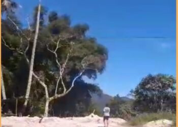 Tambang pasir illegal di Taput marak, Jumat (4/8).