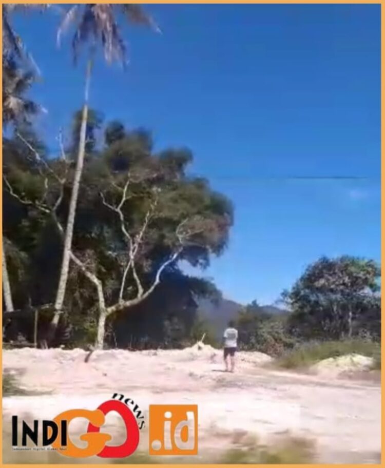 Tambang pasir illegal di Taput marak, Jumat (4/8).