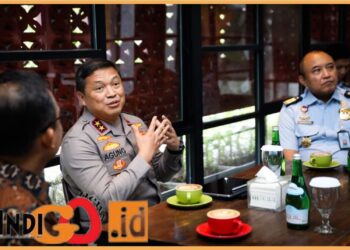 Kapolda Sumatera Utara (Sumut), Irjen. Pol. Agung Setya Imam Effendi saat bertemu para stakeholder untuk berkolaborasi dan bersinergi dalam mengendalikan inflasi dan mempercepat pertumbuhan ekonomi di Sumut, Selasa (8/8).