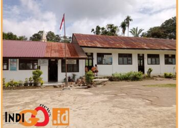 Sekolah Dasar 173665 Hatinggian Lumban Julu, Jumat (11/8).